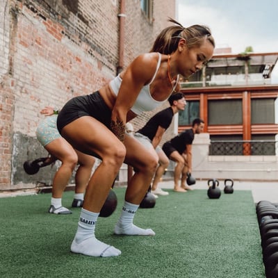 kettlebell training